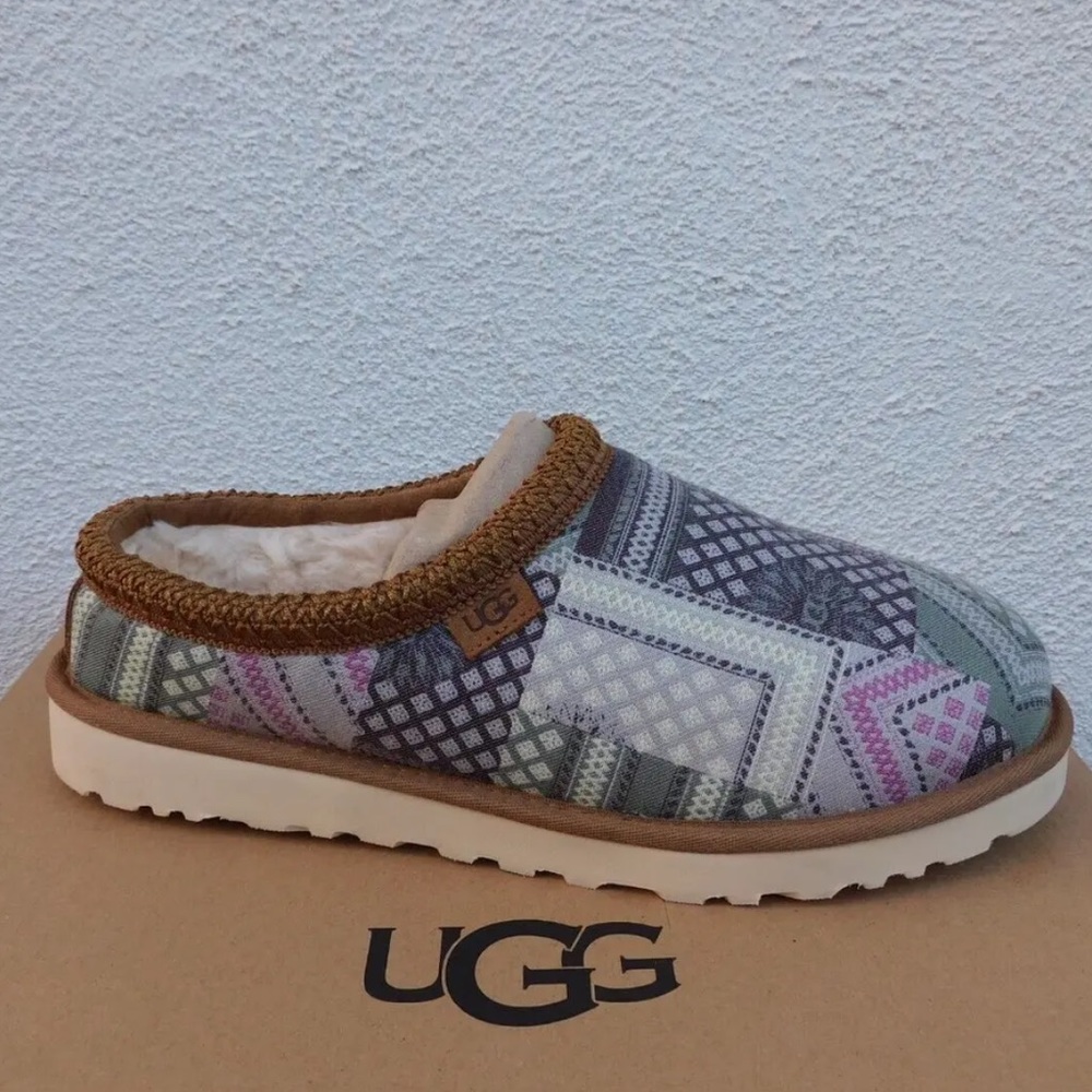 🥾🐶🐻 UGG TASMAN TAZ SASH SLIPPERS SZ 10M 🐶🐻🥾 - Picture 4 of 4